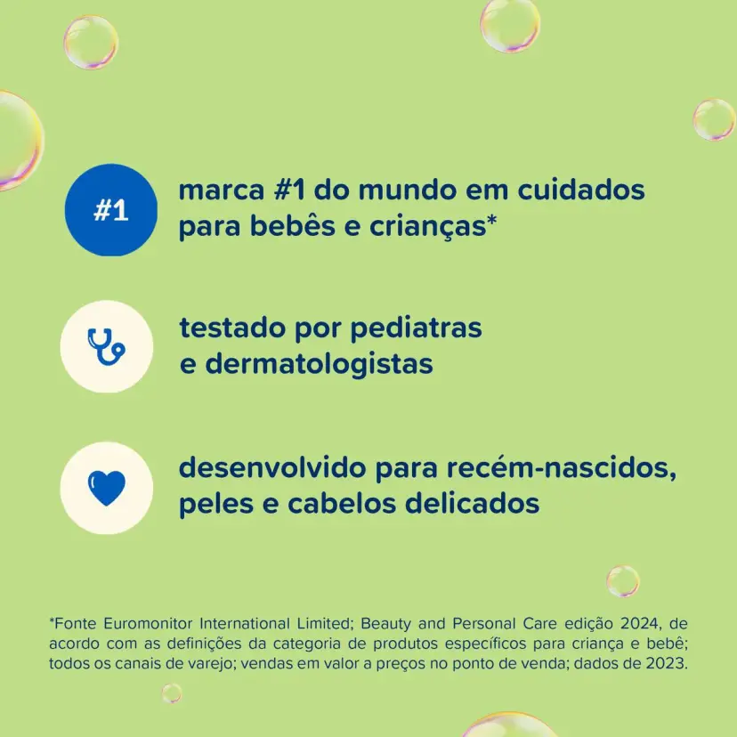 Condicionador Johnson's Baby Cabelos Claros com 200ml