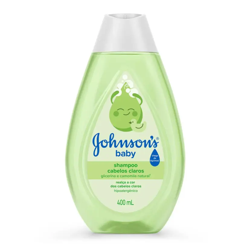 Shampoo Johnson's Baby Cabelos Claros com 400ml